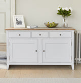 Nordic Grey Large Sideboard