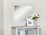 Nordic Grey Rectangular Mirror