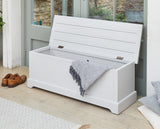 Nordic Grey Storage Trunk & Bench