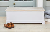 Nordic Grey Storage Trunk & Bench