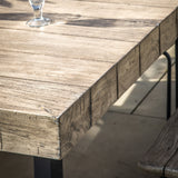 Odense Industrial Outdoor Dining Table