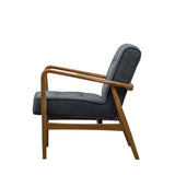 Otto Grey Linen Armchair