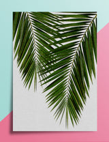 Palm Leaf Retro Art Print