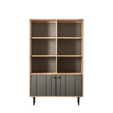 Sapporo Grey & Oak Display Unit