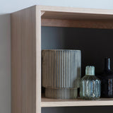 Sapporo Grey & Oak Display Unit