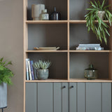 Sapporo Grey & Oak Display Unit