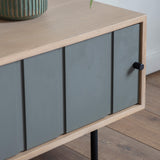 Sapporo Grey & Oak Media Unit