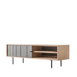 Sapporo Grey & Oak Media Unit