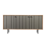 Sapporo Grey & Oak Sideboard