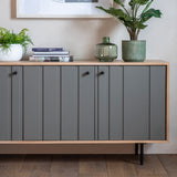 Sapporo Grey & Oak Sideboard
