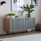 Sapporo Grey & Oak Sideboard