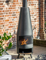 Stadda Chiminea with Pizza Shelf