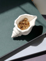 Stoneware Shell Jewellery Dish