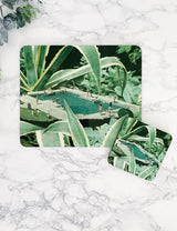 Tropical Summer Pool Artist Coaster