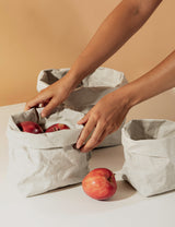 Uashmama Grey Paper Bag - Group