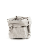 Uashmama Grey Paper Bag - Small