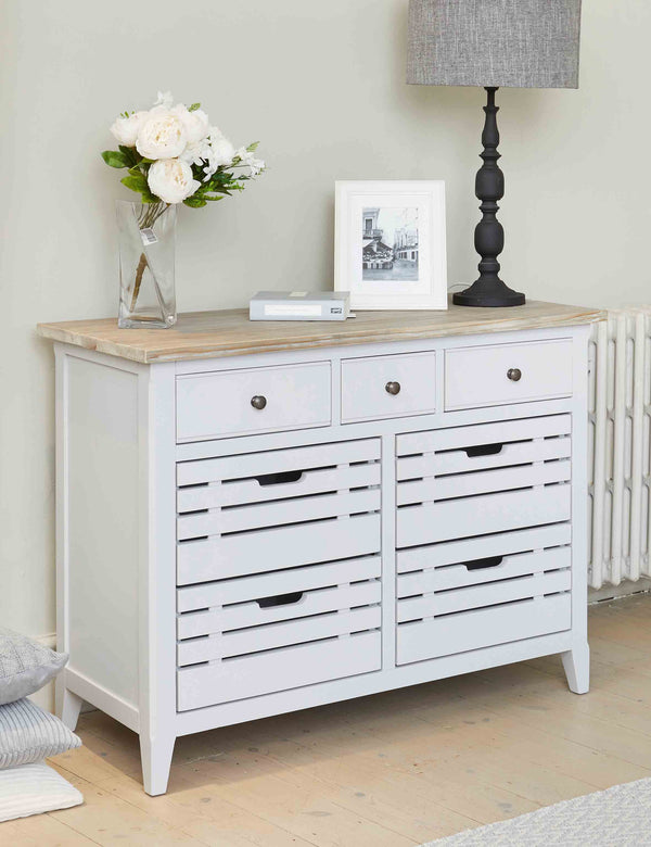 Nordic Grey Sideboard Servery | The Den & Now