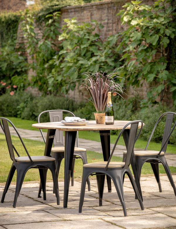 Aalborg Industrial Outdoor Round Dining Table