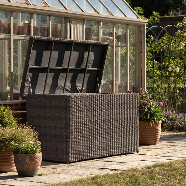 Alesund Dark Grey Outdoor Cushion Storage Box