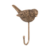 Antique Gold Bird Wall Hook