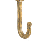 Antique Gold Leaf Wall Hook