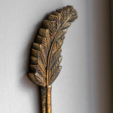 Antique Gold Leaf Wall Hook