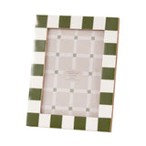 Green & White Photo Frame - Large