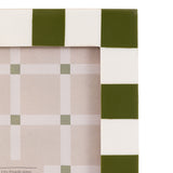 Green & White Photo Frame - Small