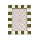 Green & White Photo Frame - Large
