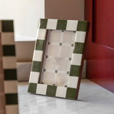 Green & White Photo Frame - Small