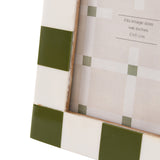 Green & White Photo Frame - Small