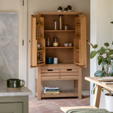 Vejle Natural Freestanding Storage Cupboard