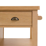 Vejle Natural Kitchen Island
