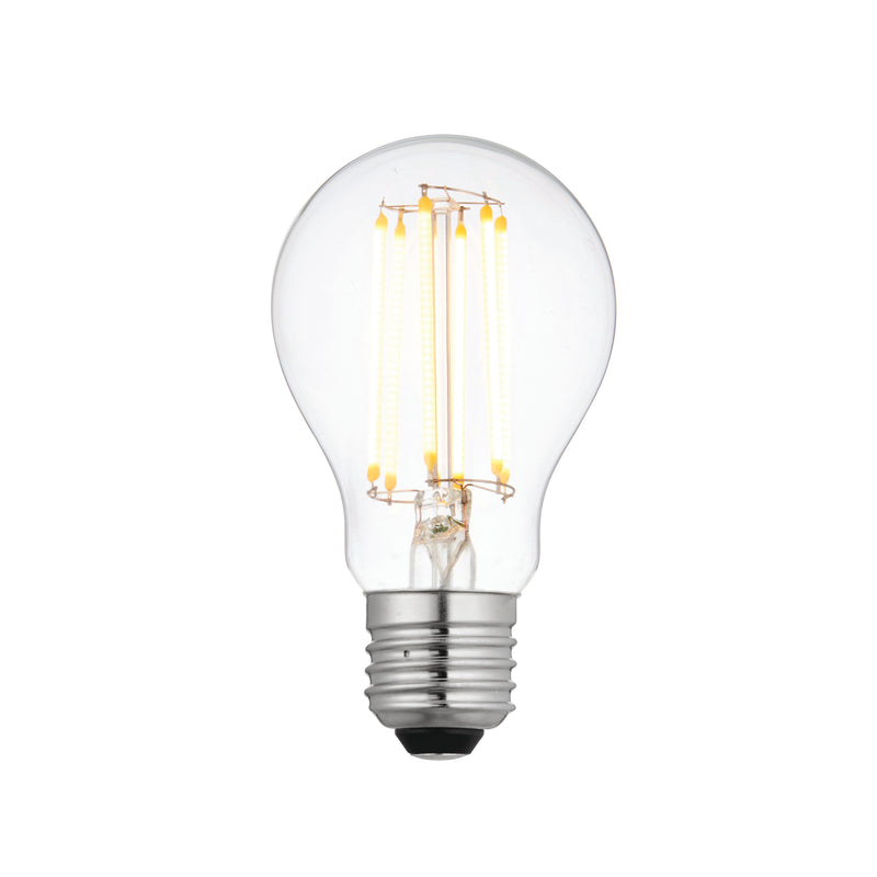 6W LED E27 Bulb - Clear - Classic