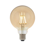 6W LED E27 Small Globe Bulb - Amber