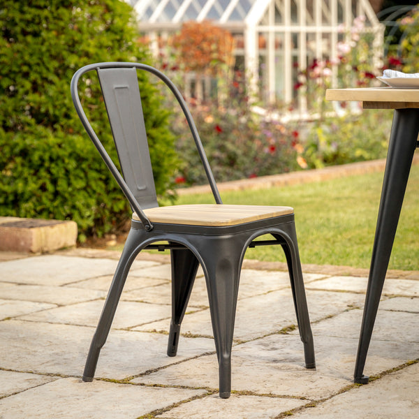 Aalborg Industrial Outdoor Dining Chair