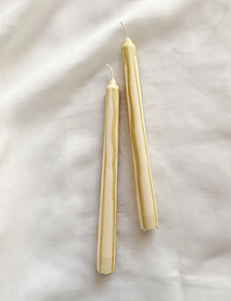 Abstract Sand Drip Soy Candle (Set of Two)