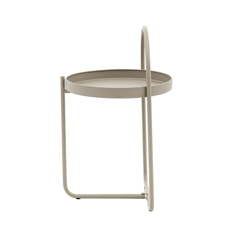 Arched Natural Side Table