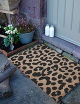 Leopard Print Doormat