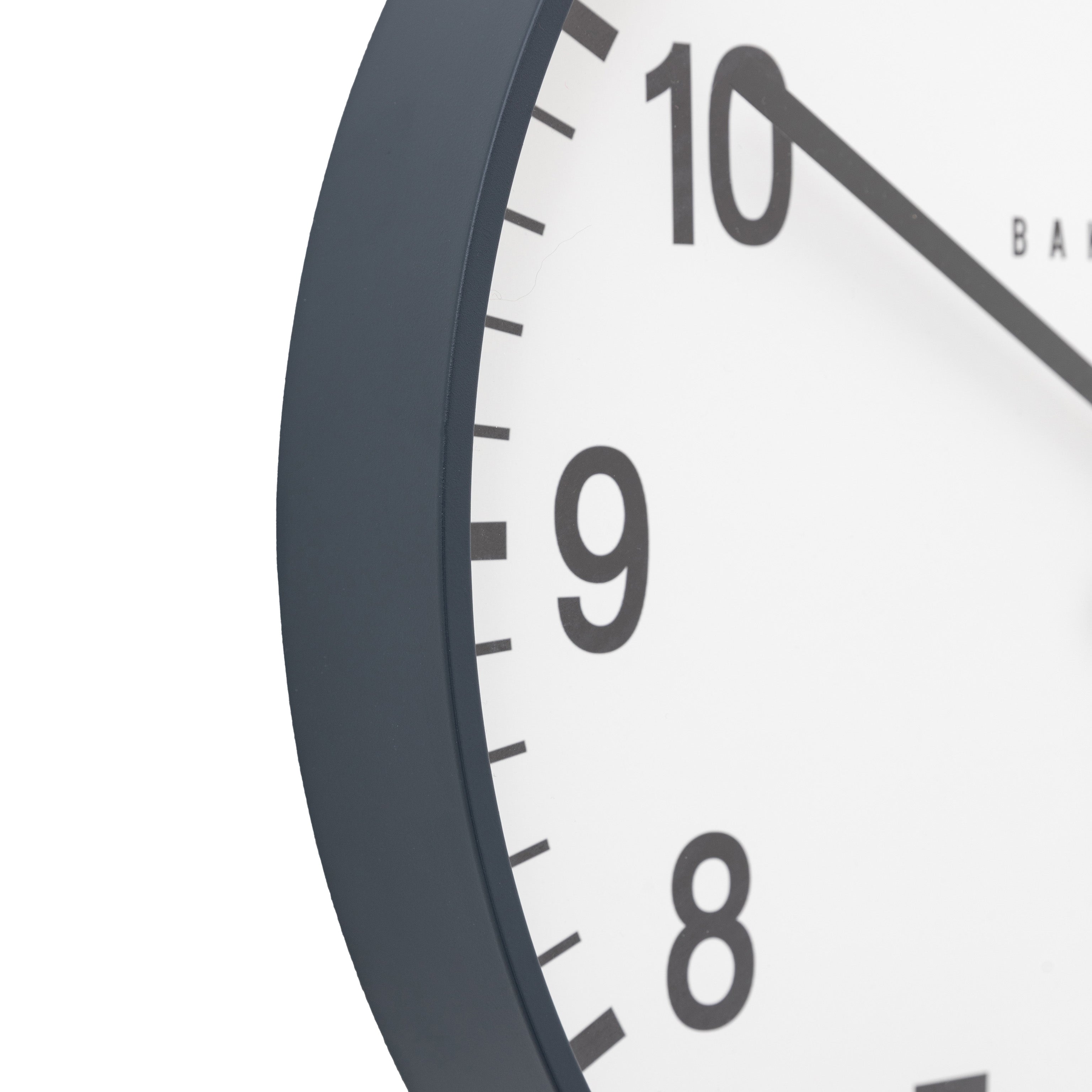 Baker & Brown Grey Wall Clock – The Den & Now