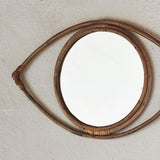 Bamboo Round Eye Mirror