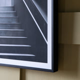 Black & White Photographic Staircase Framed Print