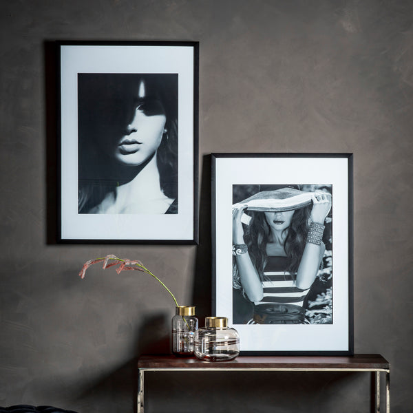 Black & White Portrait Framed Prints (Two Styles Available)