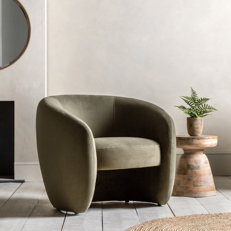 Boja Olive Accent Chair