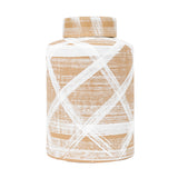 Brush Effect Sand Storage Jar Vase