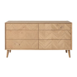 Copenhagen Oak Chest Of Drawers
