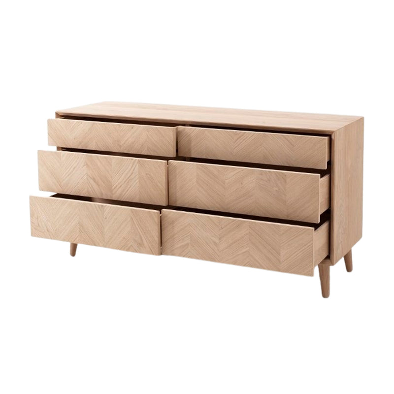 Copenhagen Oak Chest Of Drawers