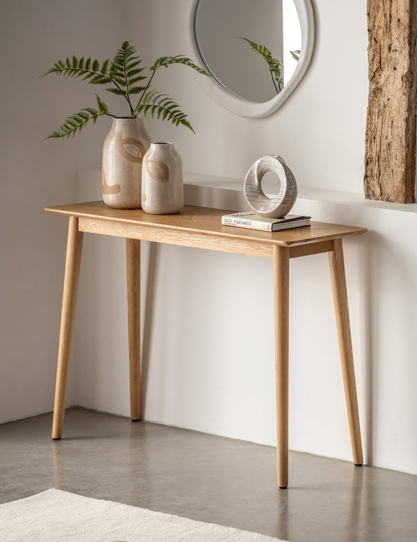 Copenhagen Oak Console Table