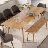 Copenhagen Oak Extending Dining Table