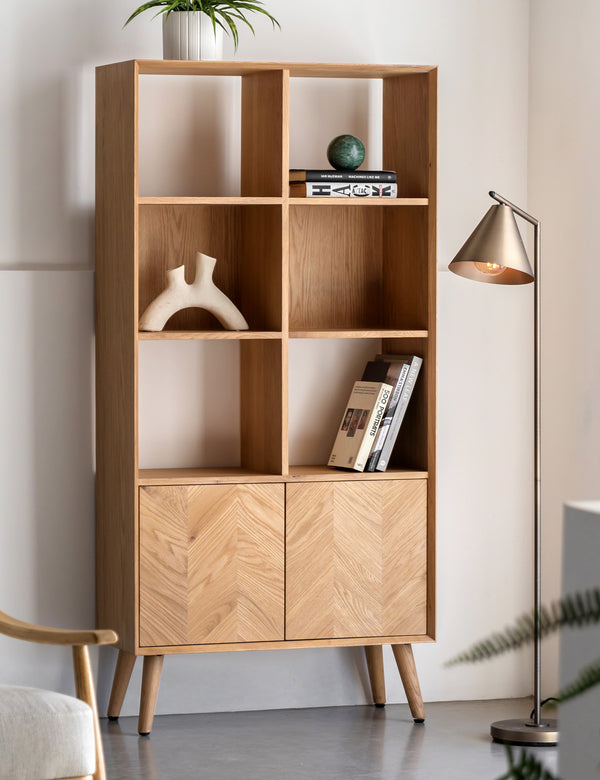 Copenhagen Oak Freestanding Shelving Unit